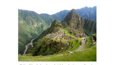Promítání o cestě po Peru