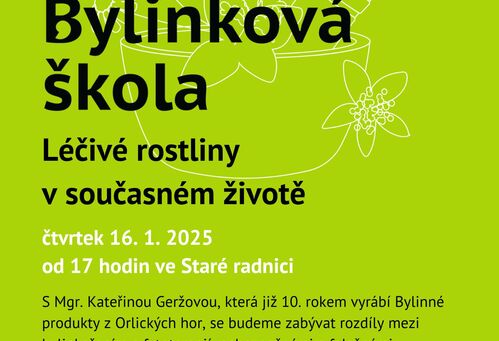 Bylinková škola: Léčivé rostliny v současném životě