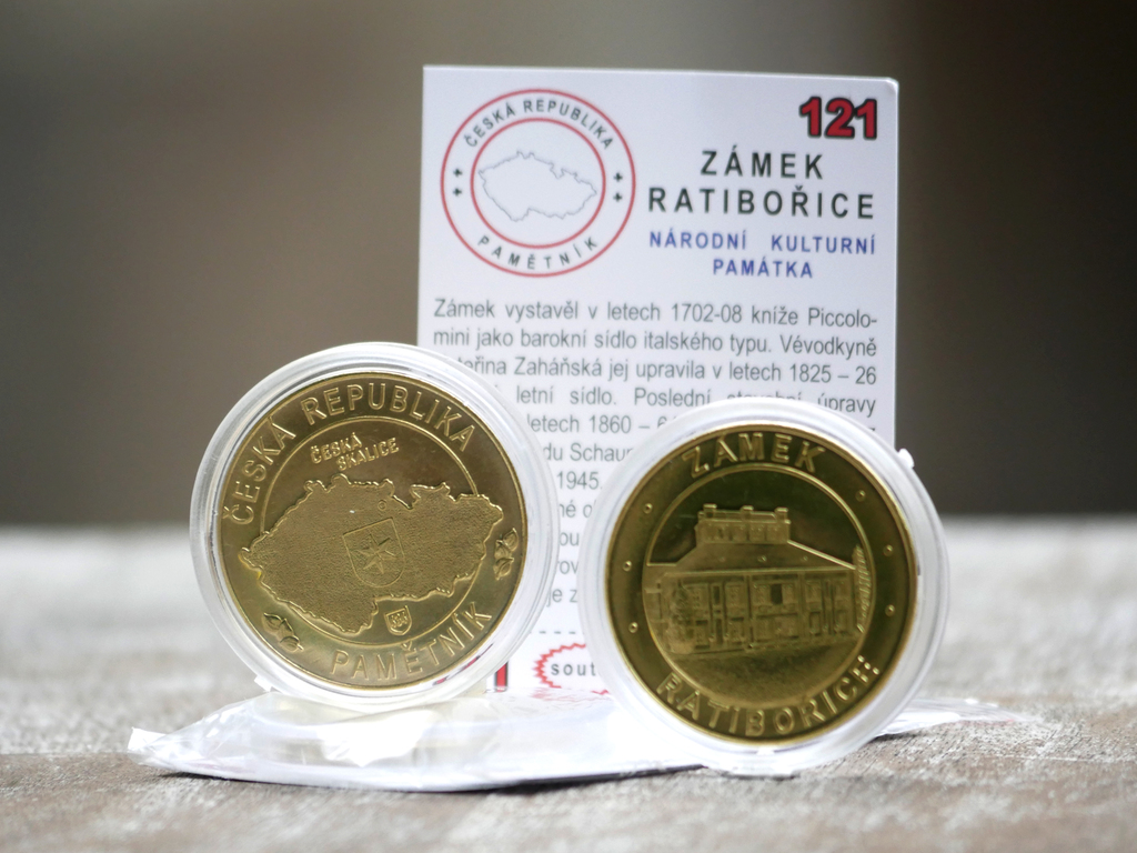 Pamětní mince zámek Ratibořice