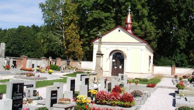 Hřbitov a hřbitovní kaple Panny Marie